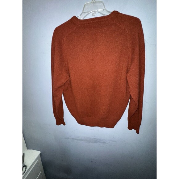 VTG Alan Paine 100% Lambs Wool Pullover Men’s Sweater Damage sz large - Picture 2 of 9